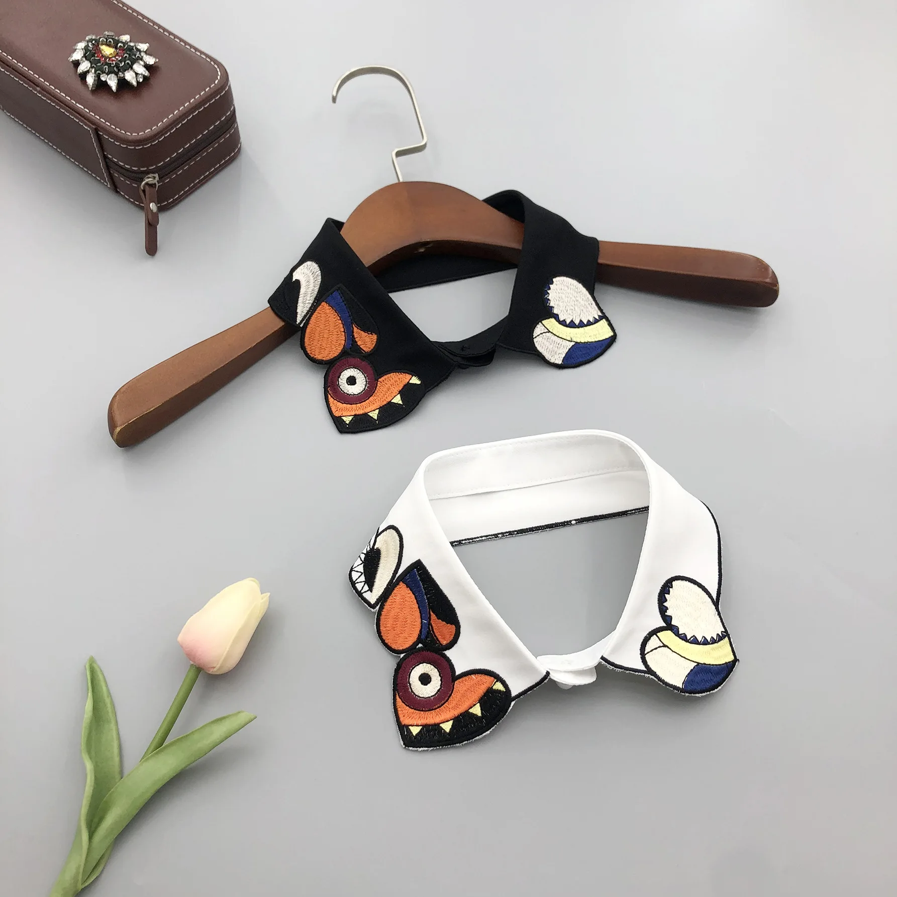 

Women Shirt Detachable Collar Female Fake Collar for Woman Clothing Blouse Tops False Collar Decorative Neck Ties Accessories
