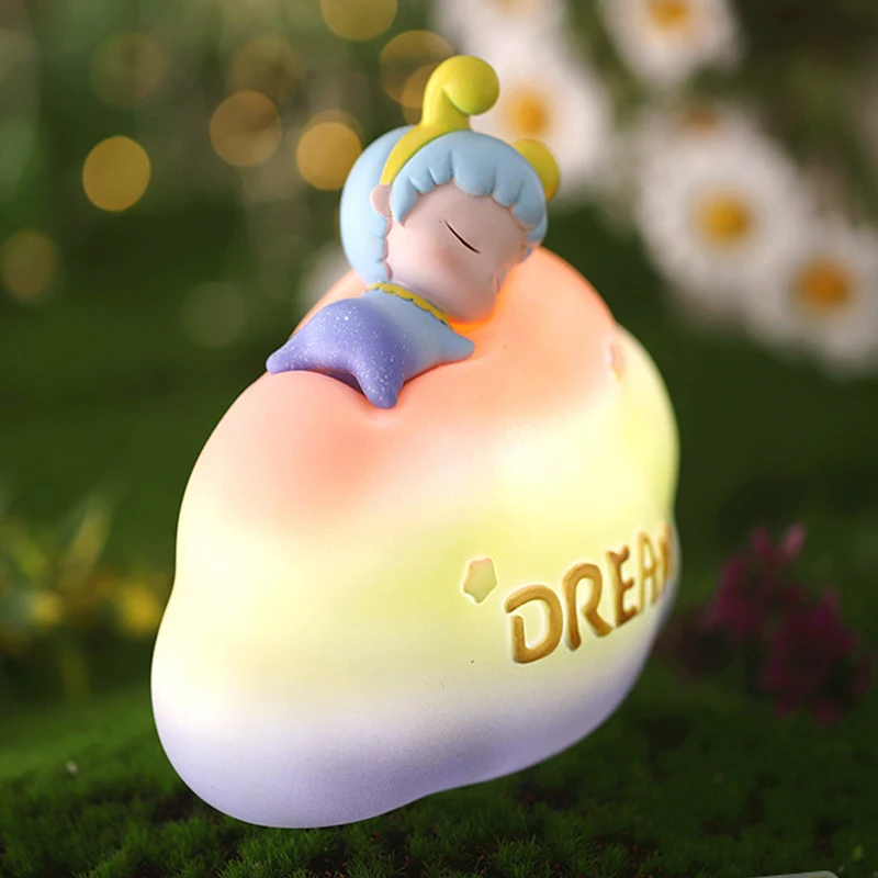 Красочные ночники в виде Луны и облака украшение для детской комнаты