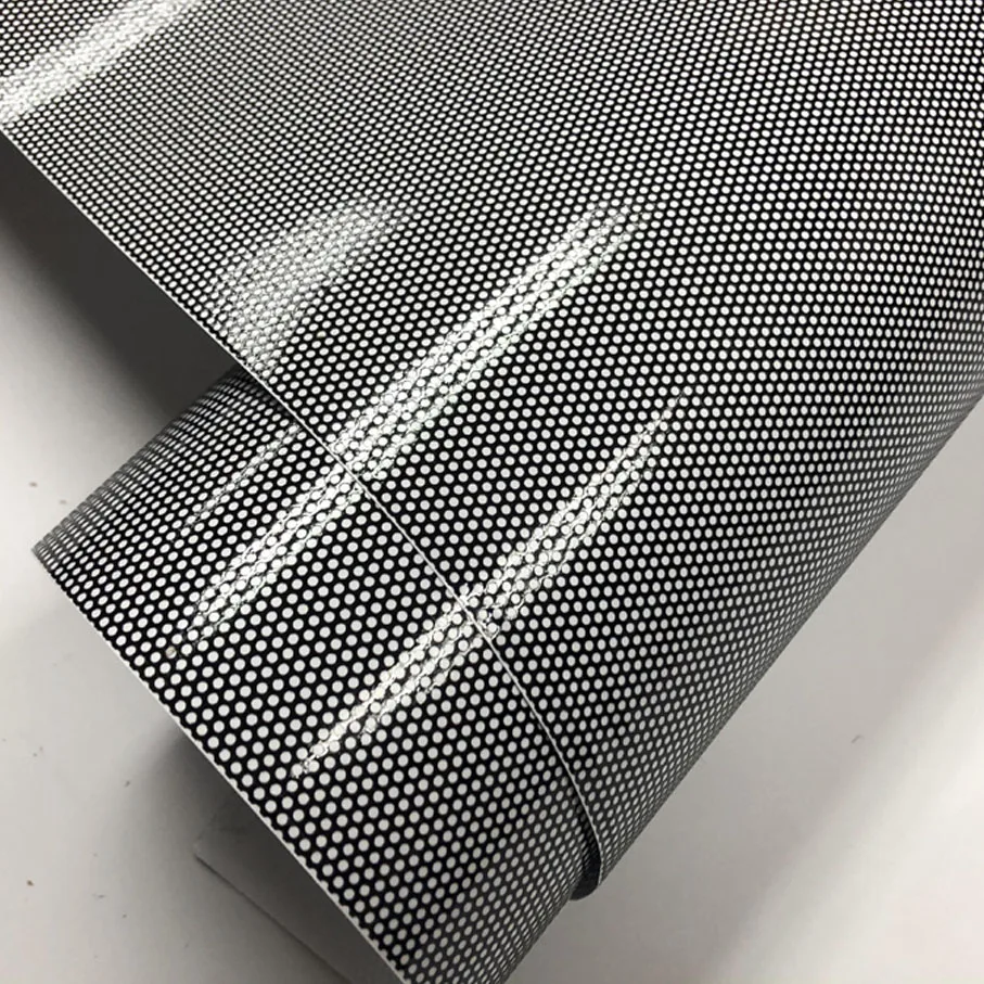 

53cmx300cm Fly Eye Perforated Tint Mesh Film Black One Way Vision Car Scooter Motorcycle Headlight Rear Light Decal Sticker
