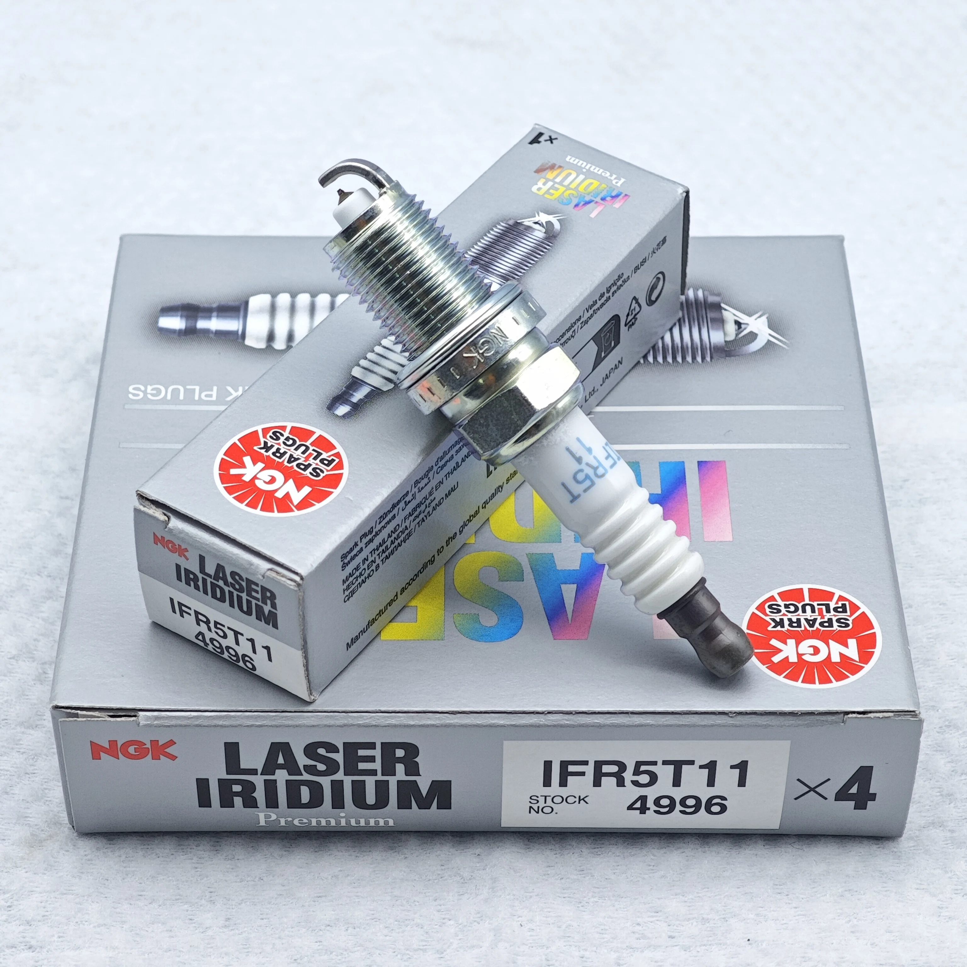 4шт IFR5T11 NGK лазерная иридиевая свеча зажигания