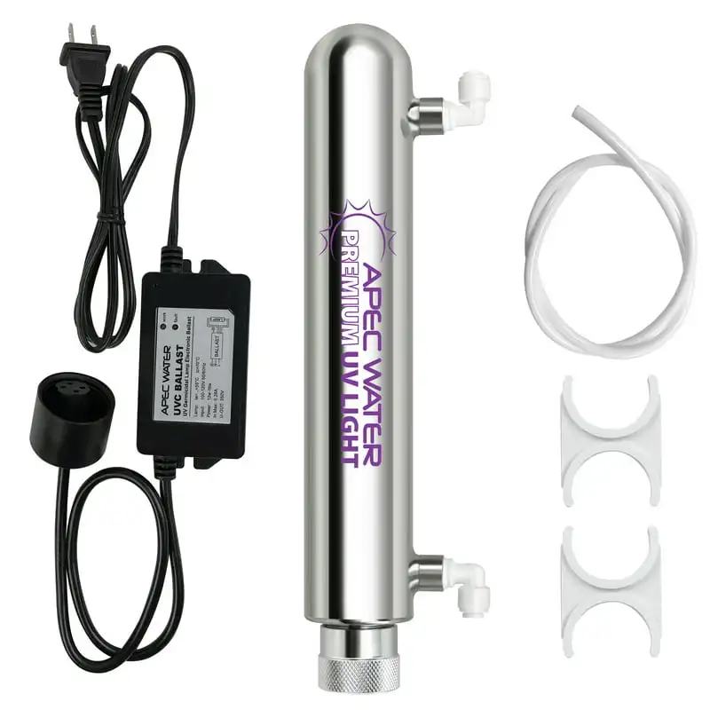 

Intense Stainless Steel Ultra-Violet Sterilizer Water Filtration Kit (-UVSET-1-4-) Aquarium filter Distiller Polyflouoroalkyl Wa