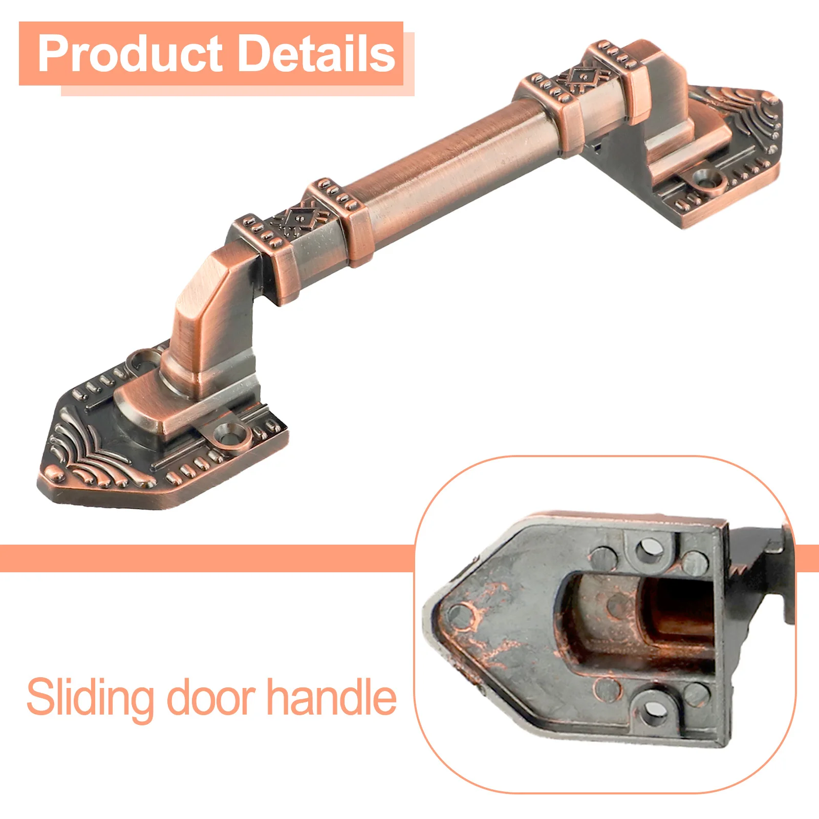 Антикварная дверная ручка ящик шкаф мебельная алюминиевый сплав европейская для