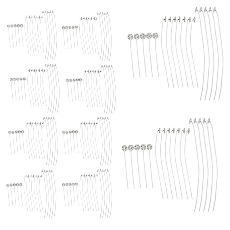 

600Pcs Low Smoke Natural Candle Wick With Wax Pre-Wax Wick, Candle Making Kit