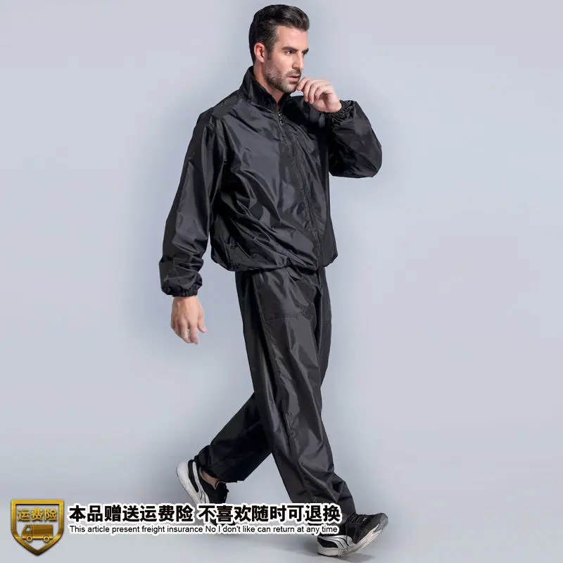 Men Body Trainer Sauna Suit Sweat Slimming Weight Loss Shirt Fat Burner Workout Shapewear Heavy Duty Fitness Loss Exercise Gym