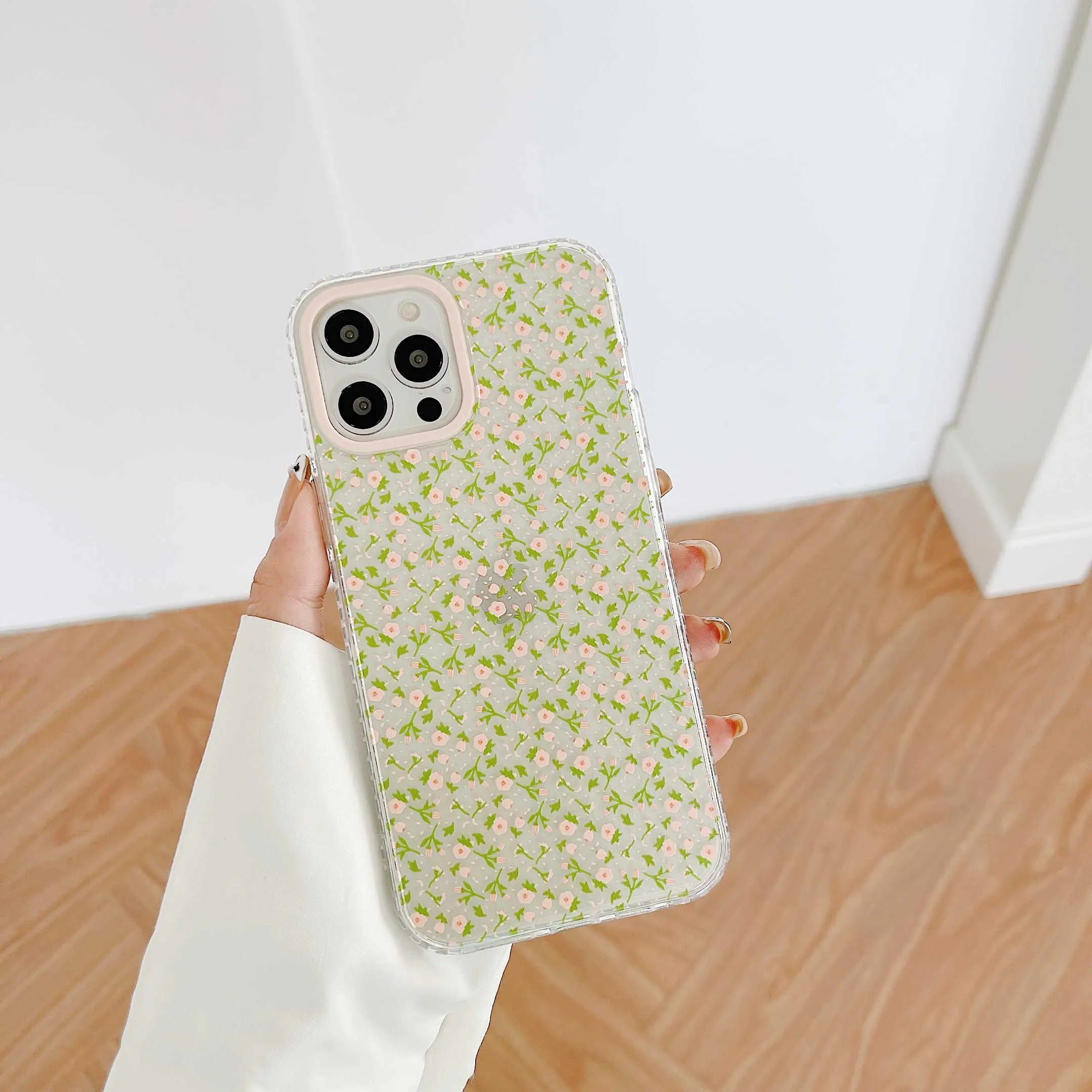 

2022 New Flower Floral Clear Phone Case For Iphone 13 11 12 13Pro Pro Max 7 8 Plus XR X XS XSMAX Cover Soft Protection Coque