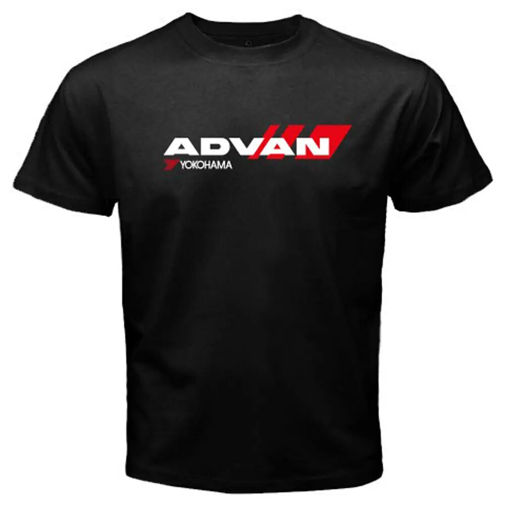 

Yokohama Advan Tires Logo Men's Black T-shirt Size S to 3XL