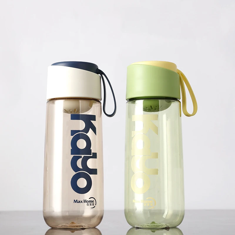 

550/650ml Plastic Sports Water Bottle Leak-proof BPA Free Drinking Bottle Portable GYM Cycling Hiking Outdoor Water Bottles