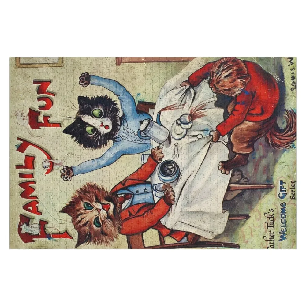 Семейное развлечение Луи Вайн Пазл Персонализированный пазл Пользовательские