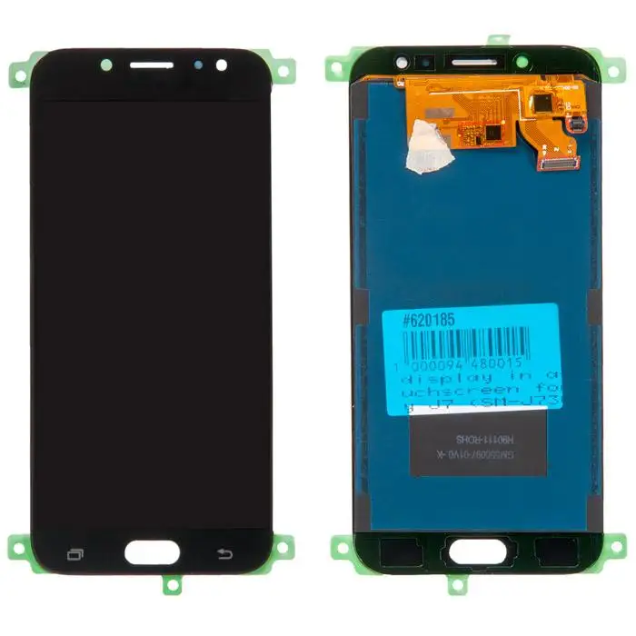 Дисплей в сборе с тачскрином (модуль) для Samsung Galaxy J7 (SM-J730F) черный (2017) OLED | Мобильные