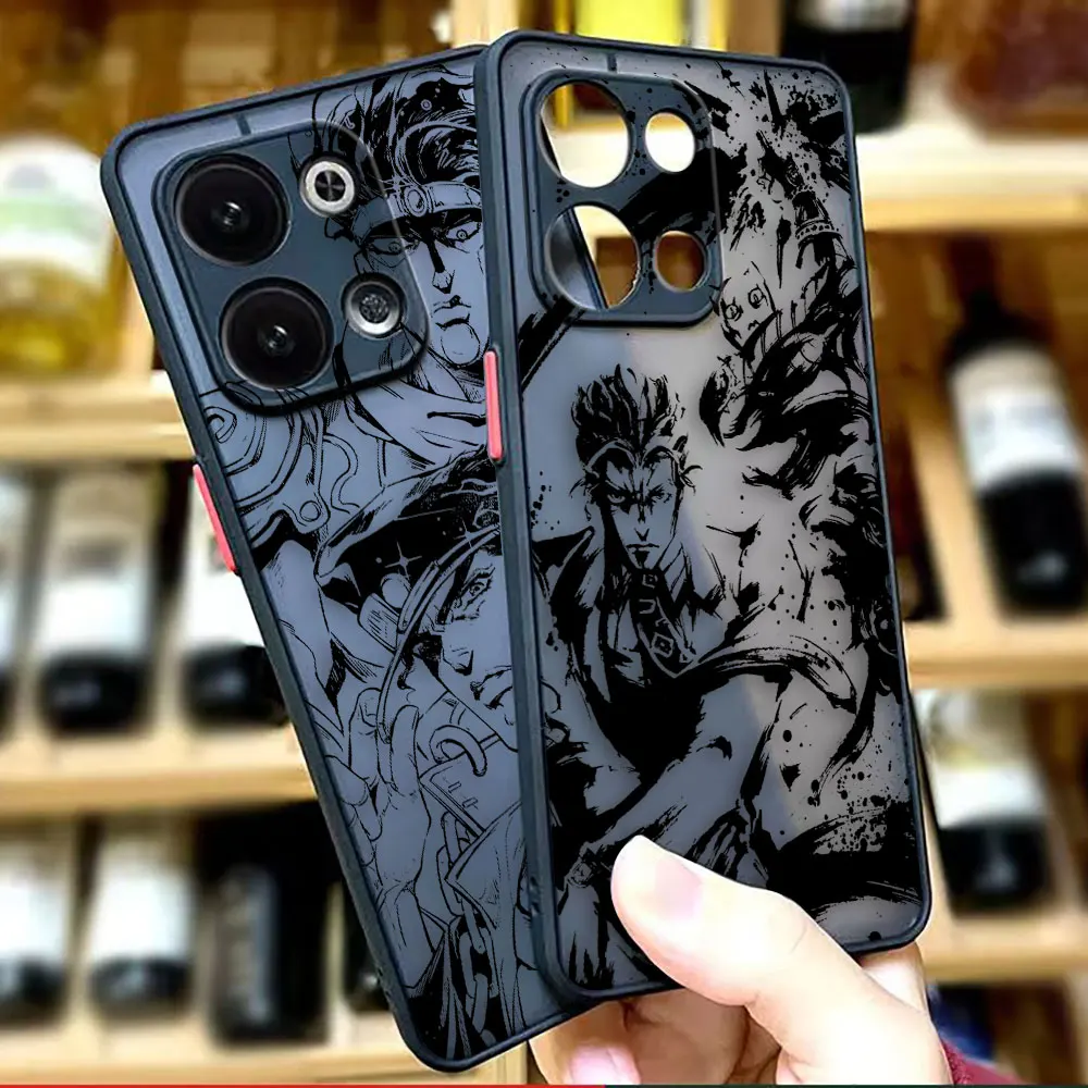 

Anime JoJos Bizarre Adventure Matte Case for OPPO RENO 8 8T 7Z 7 6Z 6 5 4 3 PRO PLUS 5G Edge Hard PC Case Funda Capa Shell Cover