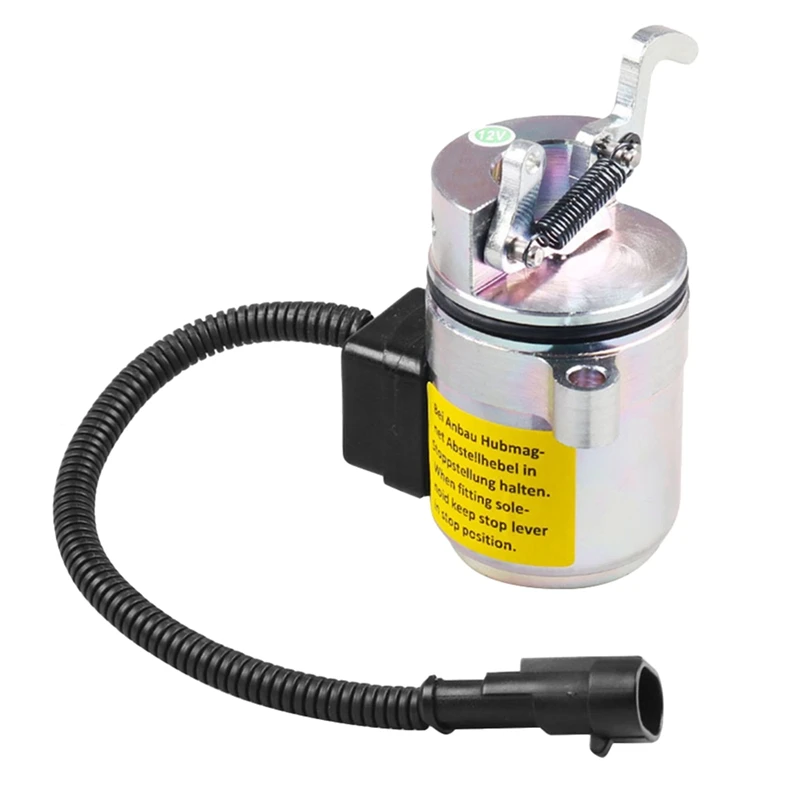 

For BOBCAT 6686715 Shut Off Solenoid A220 A300 S250 T200 Deutz Dsl Skid Steer