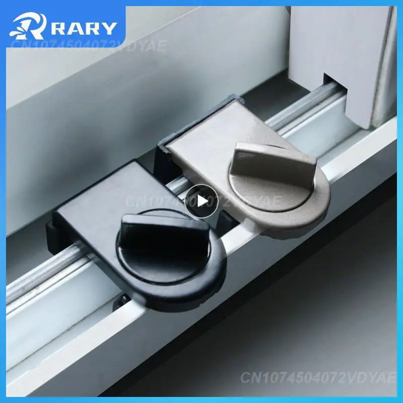 

Aluminum Alloy Sliding Door And Window Safety Lock Adjustable Security Door Locks Anti-theft Protection Lock Home Safety Latches