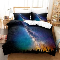 the night sky is full star bedding set twin full queen king size universe set childrens kid bedroom duvet cover sets 1
