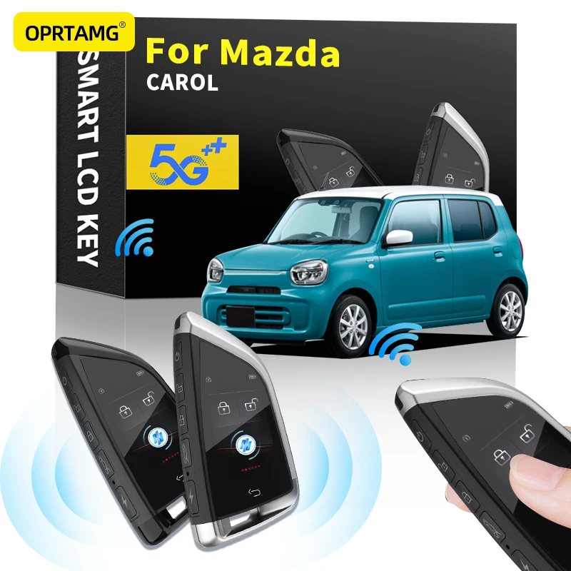 

Пульт дистанционного управления, ЖК-дисплей для автомобиля keyless-go smart Key для Mazda CAROL 2000 2001-2015 2016 2017 2018 2019 2020 2021 2022