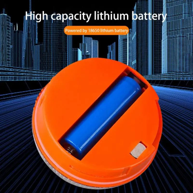 

LED Car Induction Emergency Light Bike Rechargeable Waterproof Magnetic Flashing Warning Flashlight Strobe Light Road Lamp