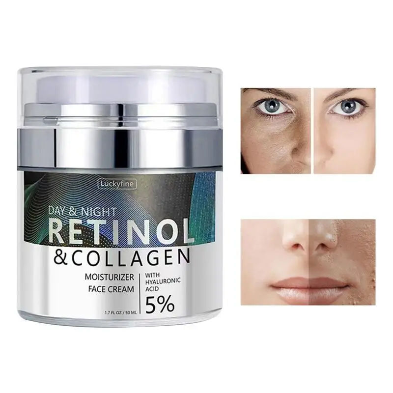 

Retinol Firming Cream Push Cream Face Firming Moisturizer Advanced Retinol Face Pressed Cream Women Reduce Wrinkles Face Lotion