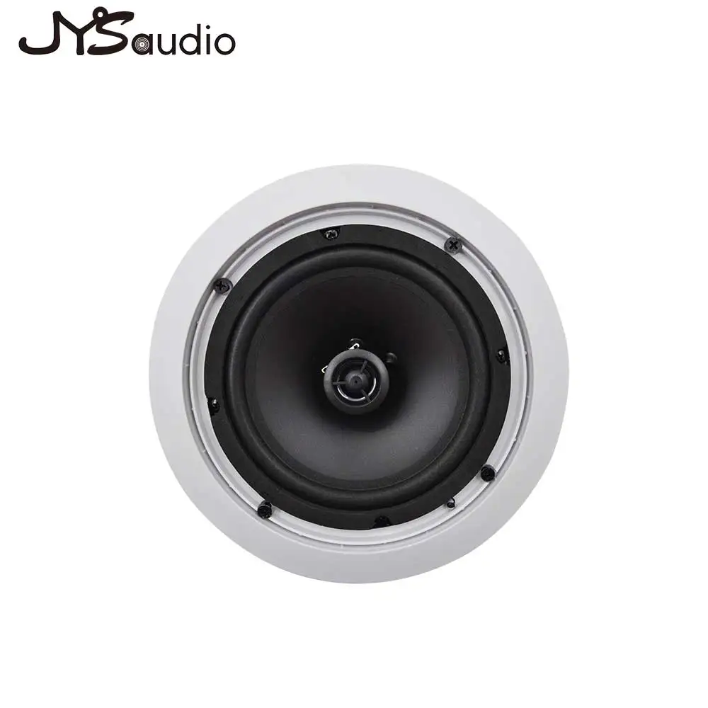 6” Ceiling Mount Speaker Full Range Active Bluetooth-compatible Wireless Receiver 30W Home Theater Retail Classroom Audio Center