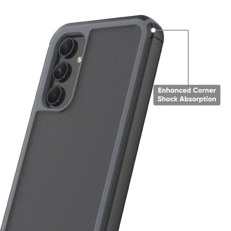 2023 new for Slim Rugged Phone Case for Samsung Galaxy A54 5G - Black/Gray