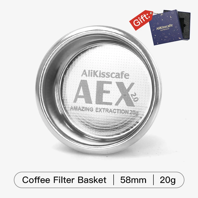 

Фильтр-корзина AliKisscafe для эспрессо 58,5 мм
