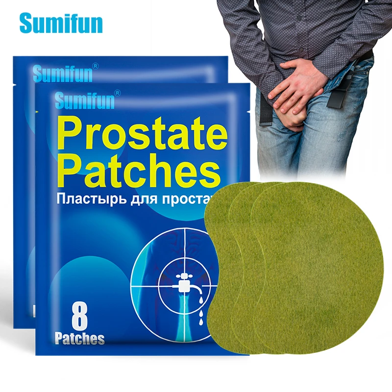 

8Pcs/Bag Sumifun Men Health Prostate Medical Patches Medicine Herbal Urology Prostatic Sticker Prostatitis Treatment Plaster