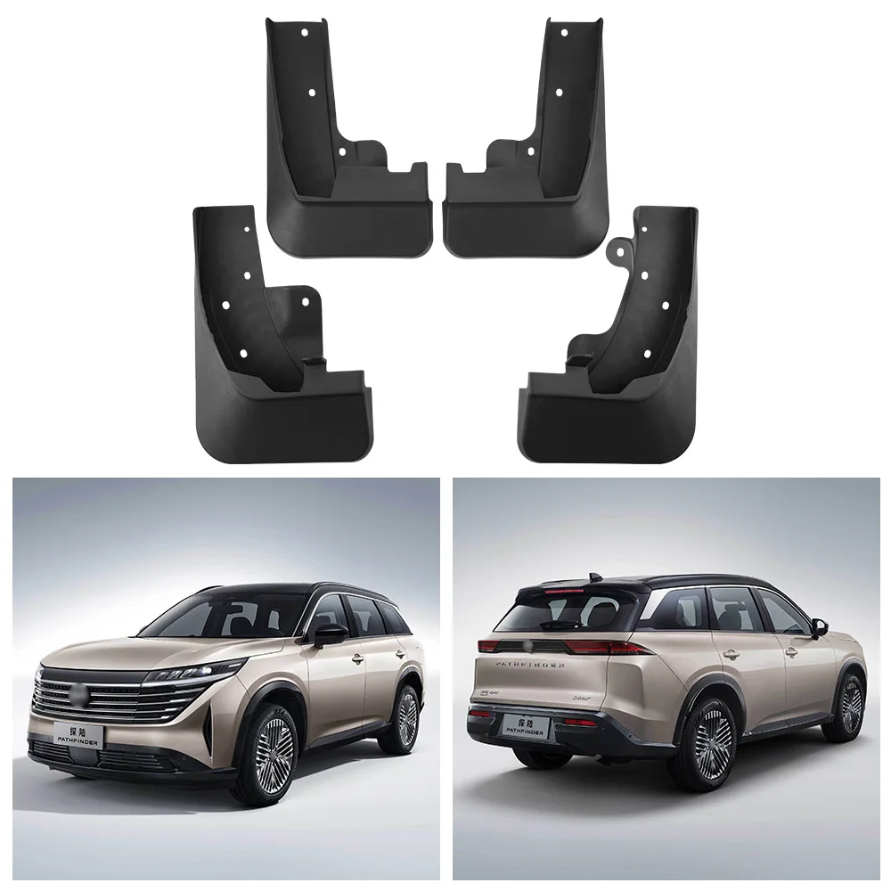 

Брызговики для Nissan Pathfinder 2024, брызговики, брызговики, передние и задние колеса, брызговики, автомобильные аксессуары, шина 4x