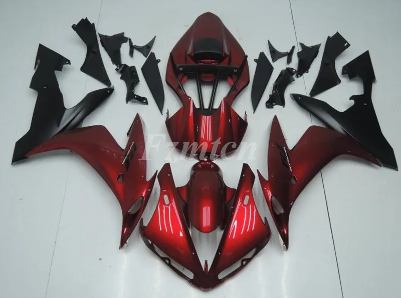 

Injection Mold New ABS Motorcycle Fairings Kit Fit for YAMAHA YZF 1000 - R1 2004 2005 2006 04 05 06 Bodywork Set Black Red