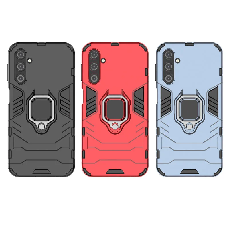 For Samsung Galaxy A24 Case For Samsung A24 4G Cover Shockproof Armor Ring Holder Protective Bumper For Galaxy A24 4G Fundas