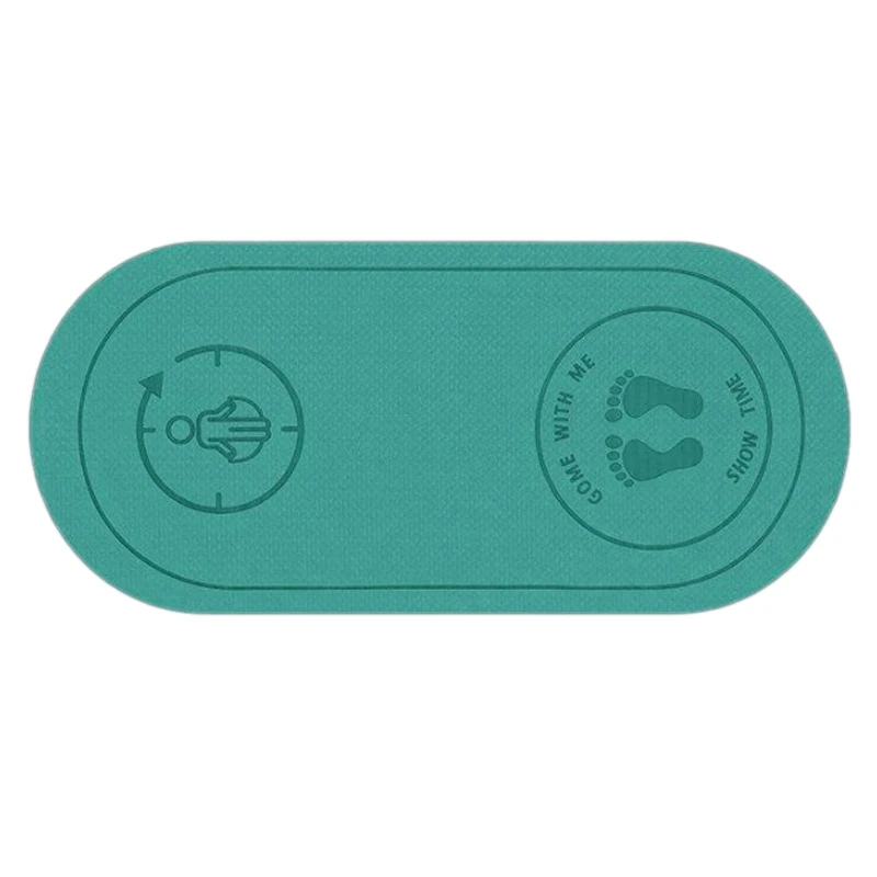 

ELOS-TPE Thick 8mm Non-Slip Yoga Jump Mat High-Density Sound Insulation and Shock Absorption Training Mute Exercise Mat