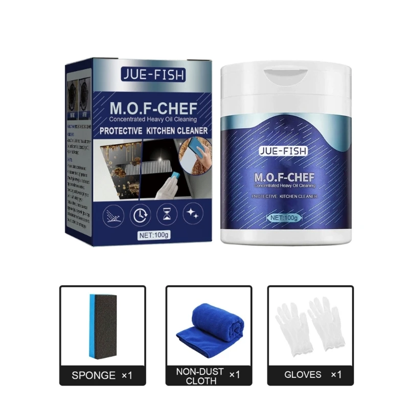 

Кухонный Многофункциональный очищающий порошок, тяжелая масляная очистка, бытовая дымовая машина 40JA