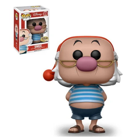 Funko POP Disney Белоснежка Dopey #340 Питер Пэн Smee #278 виниловая экшн-фигурка игрушки коллекционные куклы Подарки для детей