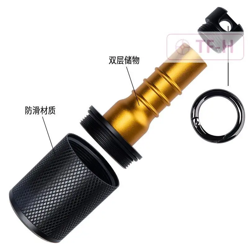 Водонепроницаемый большой контейнер из алюминиевого сплава герметичный чехол