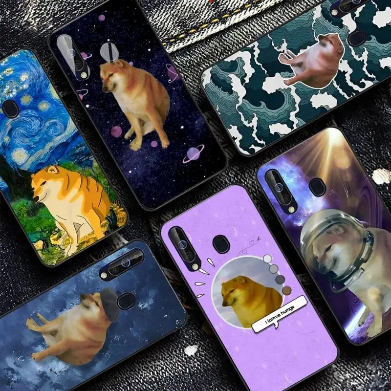 

Cheems Doge Phone Case for Samsung Galaxy A 51 30s a71 Soft Silicone Cover for A21s A70 10 A30