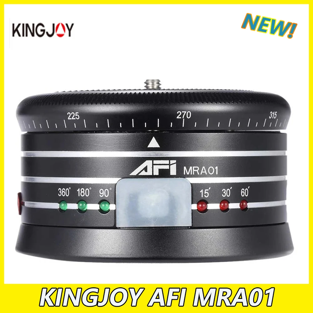 AFI MRA01 мини электрический панорамный штатив с поворотом на 360 градусов для замедленной съемки с шаровой головкой для телефона смартфонов GoPro карманные камеры Micro DSLR