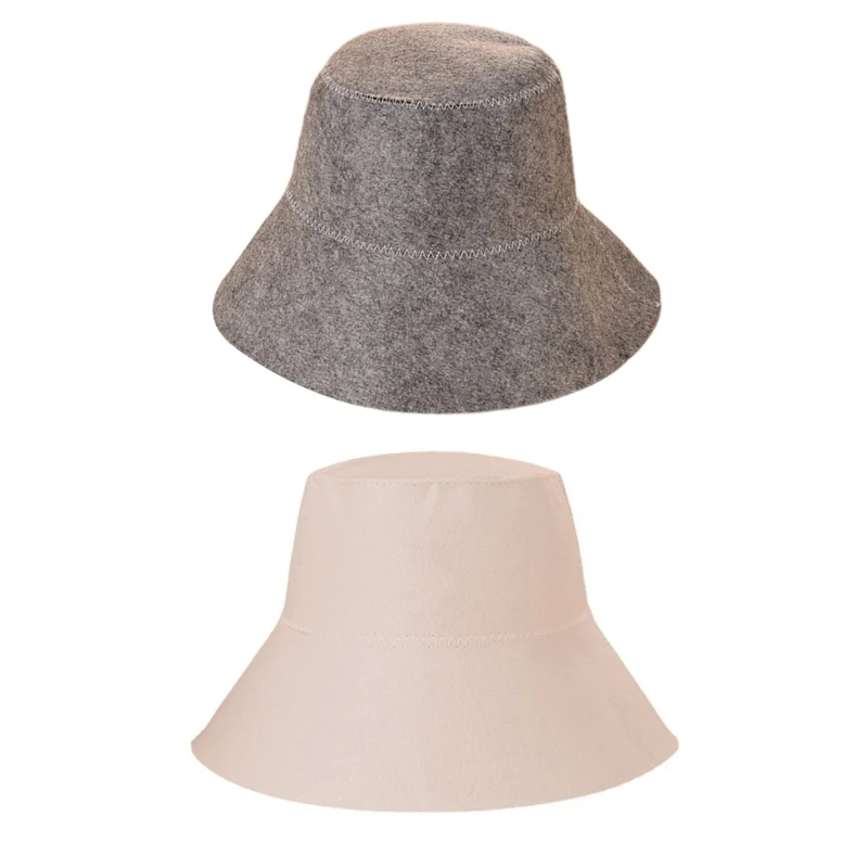 

Versatile Felt Hat Felt Shower Suitable for All Hair Types Fine Workmanship