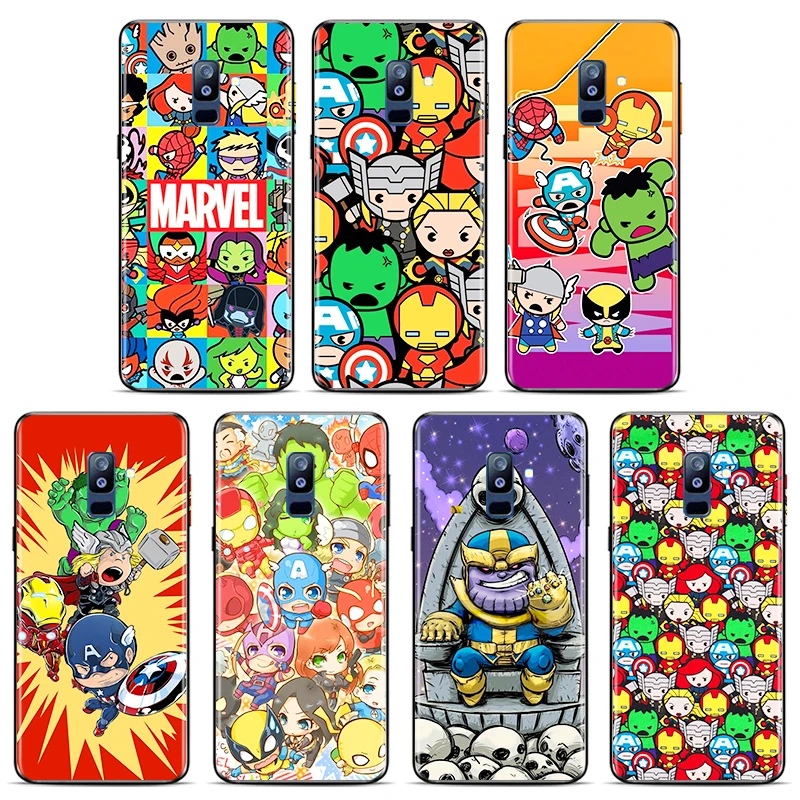 

Marvel cartoon cute Phone Case Samsung Galaxy A90 A80 A70 S A60 A50S A30 S A40 S A2 A20E A20 S E Silicone Cover