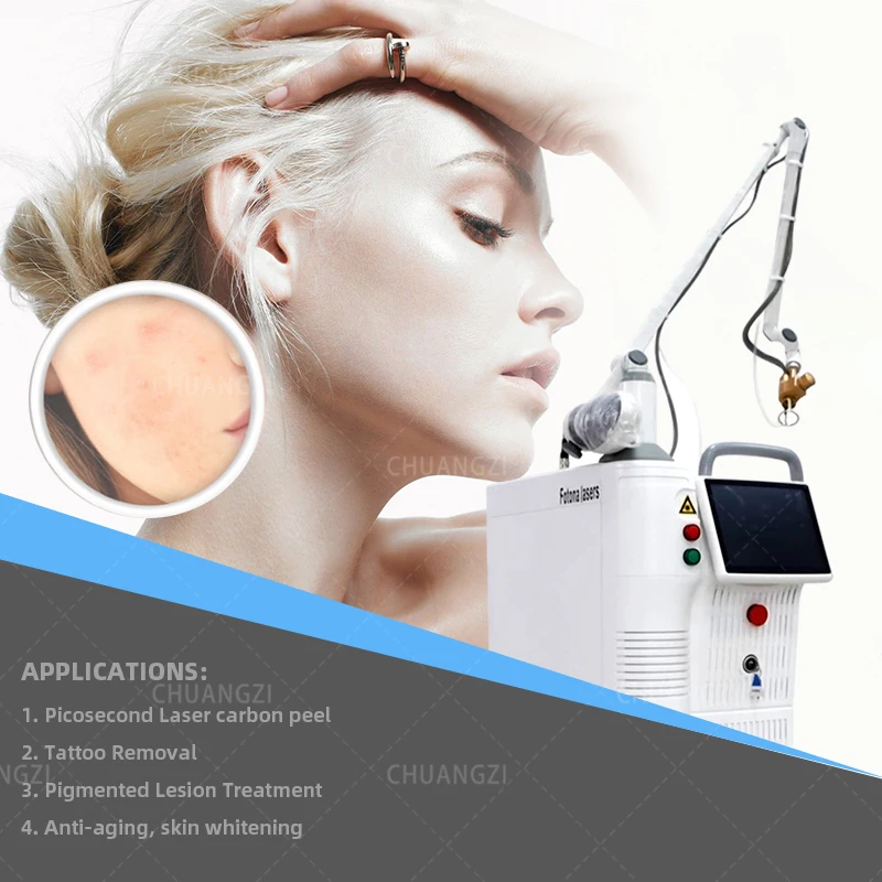 

Professional Acne Scar Removal Equipment Co2 Laser Fraction Radio Frequency Tube Co2 Wart Laser Equipment