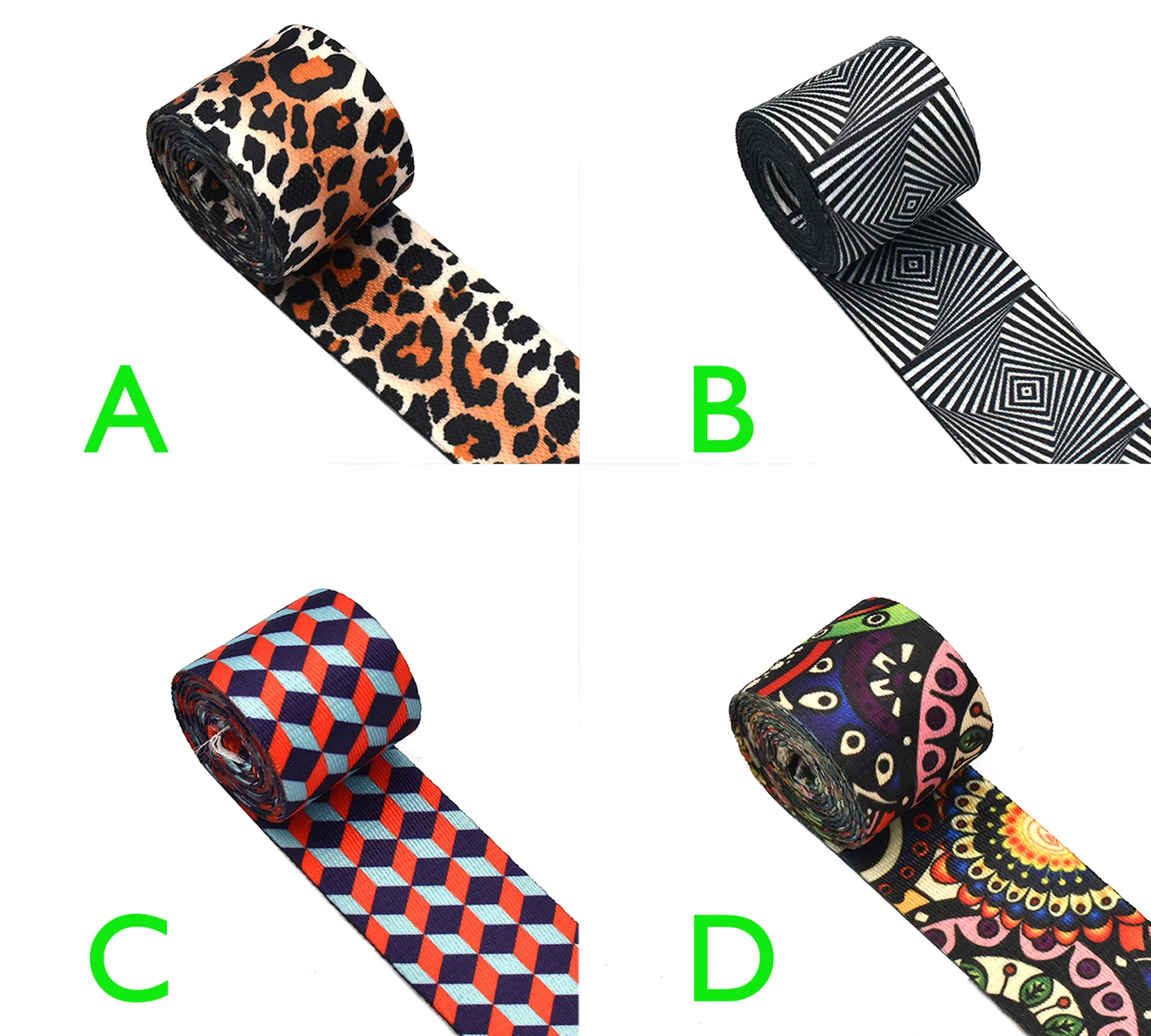 

1.5inch Webbing Strap Heavy Weight Ribbon Polyester Fabric for Handbag Backpack Purse Sewing Making Clothing Supplies