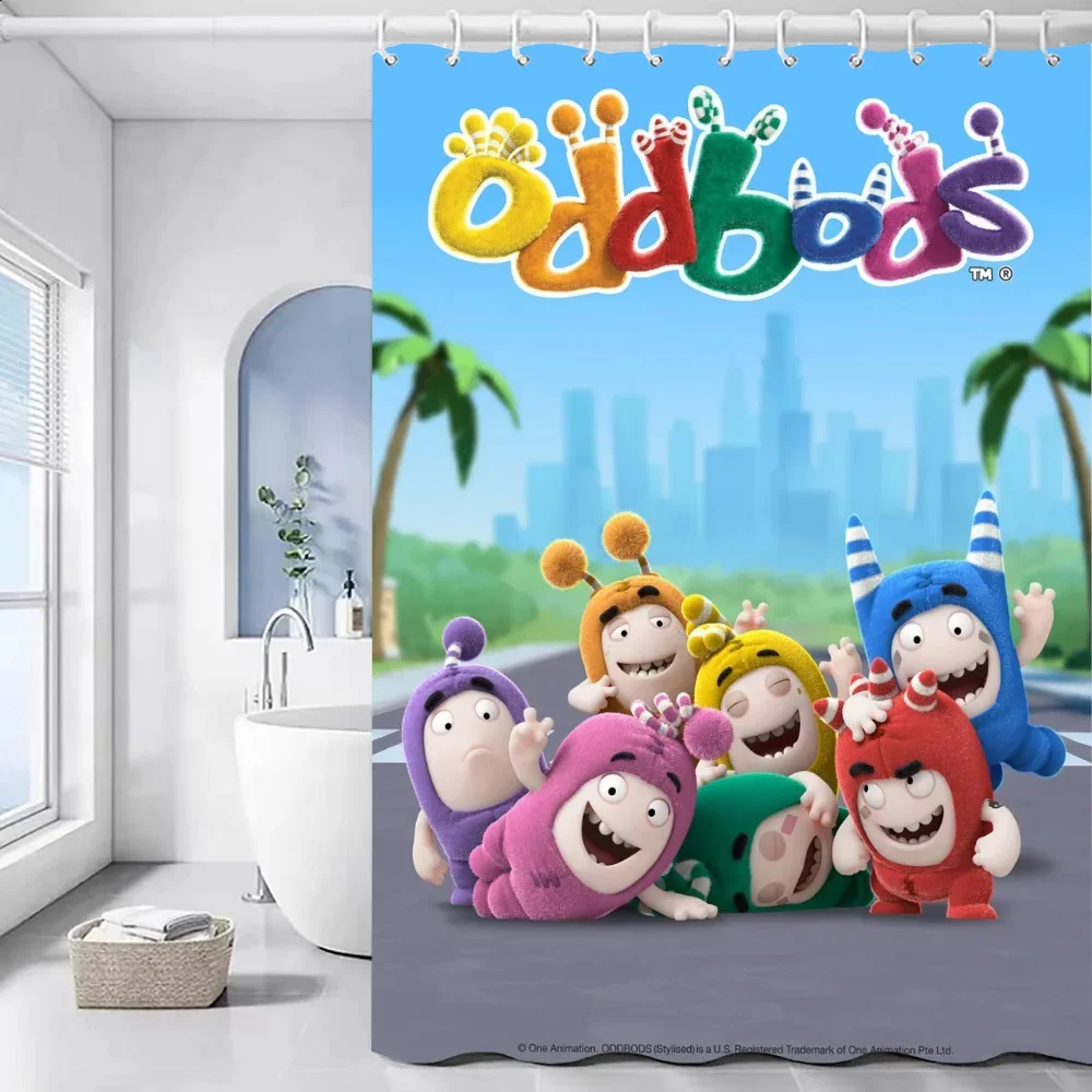 Водонепроницаемая занавеска для душа в современном стиле ванной комнаты с