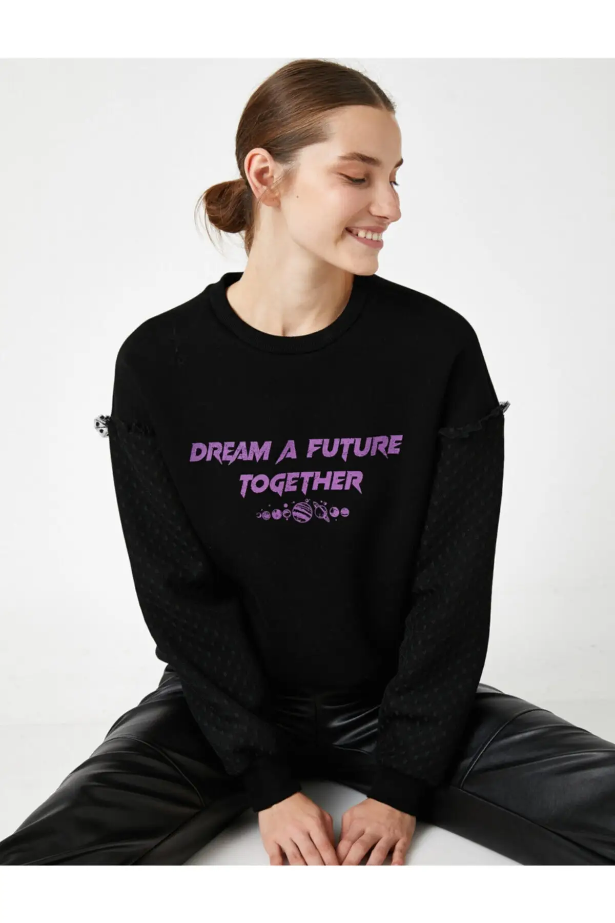 

Women's Sweatshirt Black Hoodies Style All Season 2022 New Designer Pullovers Hoodies Lady Sweatshirts Fleece Hooded