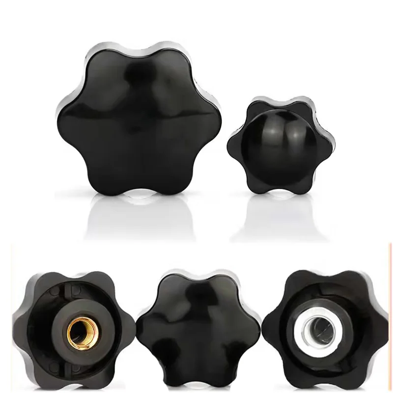 

Plum Blossom Hand Tighten Nuts Threaded Insert Tools Bolt Caps M4 M5 M6 M8 M10 M12 Manual Drivable Clamping Knob Fasteners Nut