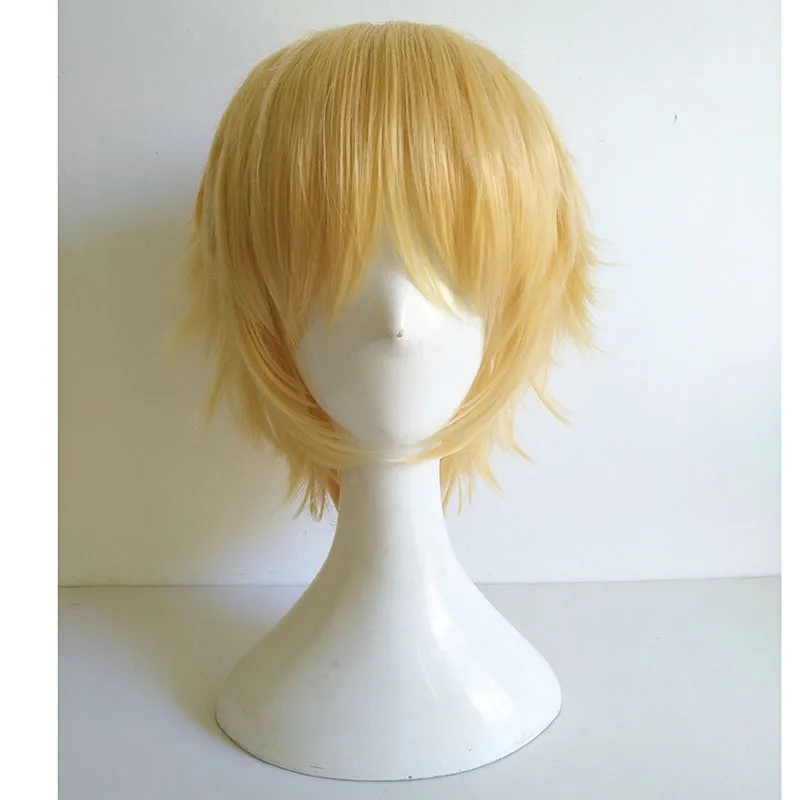 

Kaichou wa Maid-sama! Парик Usui Takumi, термостойкие синтетические волосы, парики для костюма для косплея + шапочка для парика