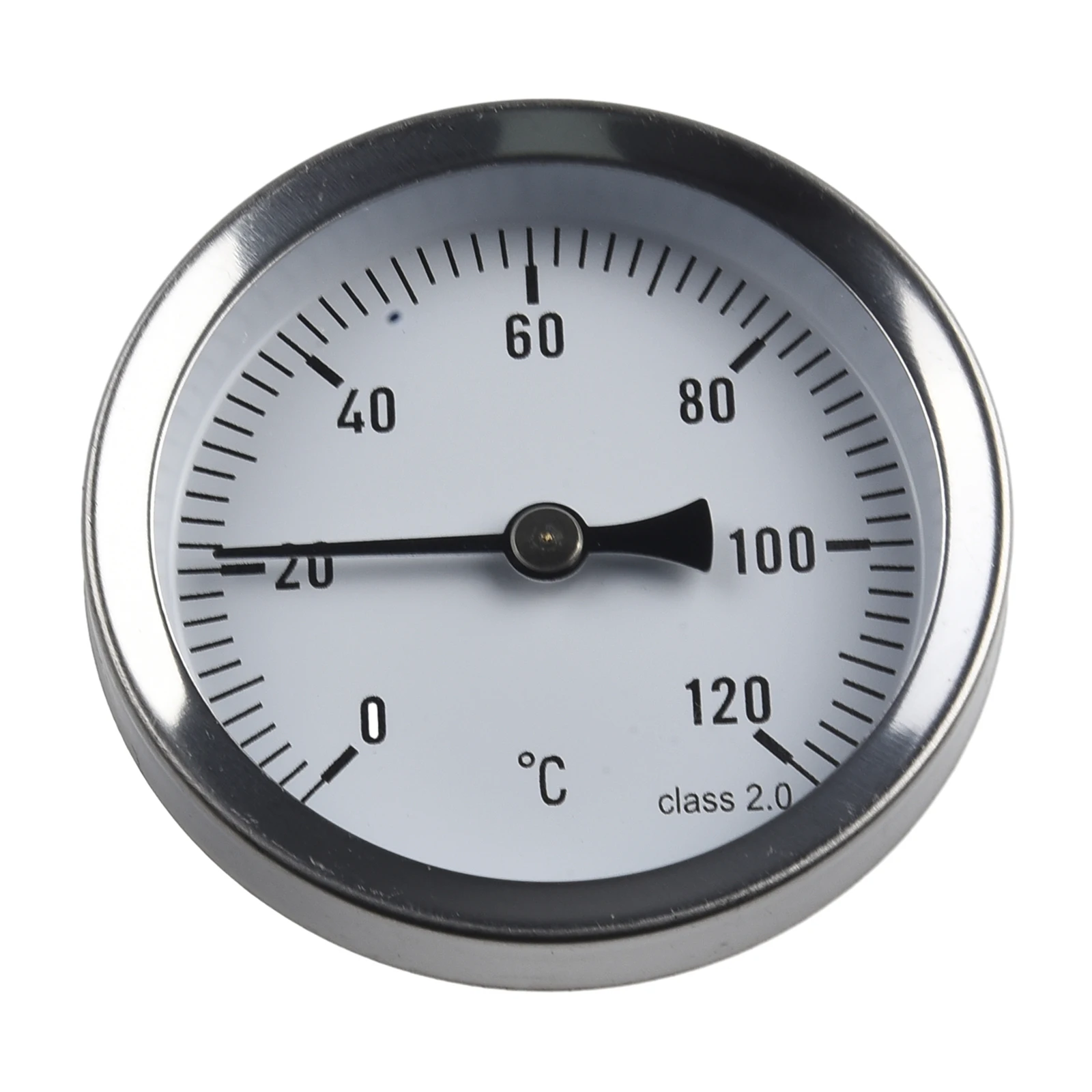 Пружинный термометр с зажимом для труб датчик температуры 63 мм 0/120C термопас PTSP