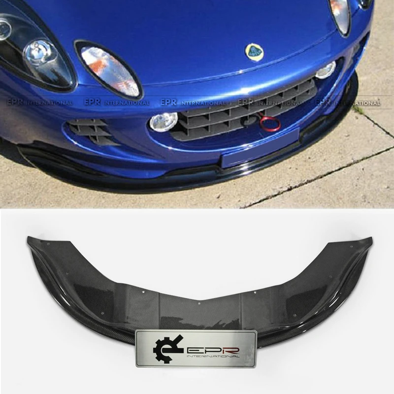 

For Elise S2 EPA Style Front Lip Carbon Fiber Head Bumper Front Lip Splitter Bodykits Trim Body Kits