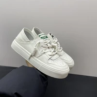 summer luxury genuine leather women chunky sneakers tennis female mesh sport white shoes breathable increase platform sneakers