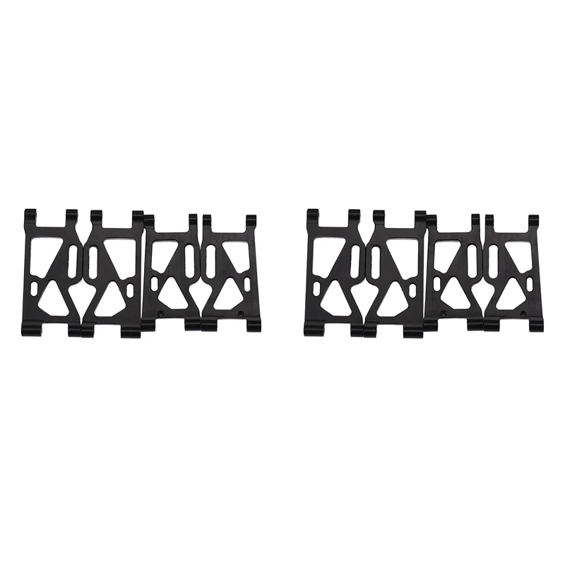 

2X For Wltoys 1:14 144001 RC Car Upgrade Parts Metal Steering Swing Arm Base C Rear Hub Seat Servo Pull Rod,Black