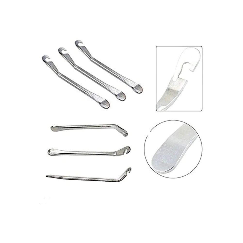 3 шт. стальные рычаги для шин изогнутый рычаг велосипеда инструмент снятия