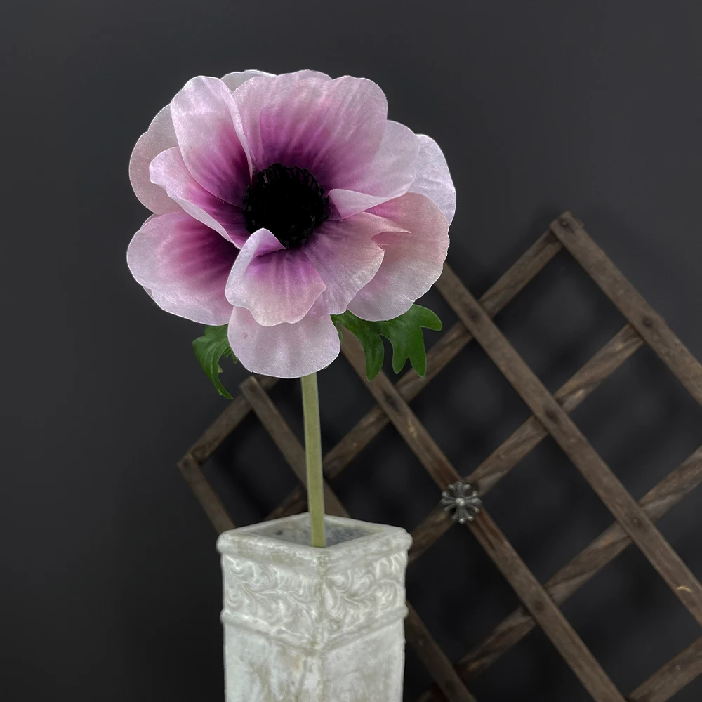 

SunMade шелковые искусственные анемоновые ветки синие