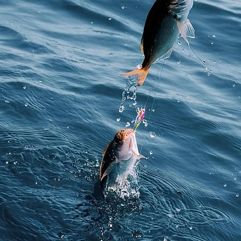 Приманки для кальмаров светящиеся в темноте 3D рыболовные приманки троллинга