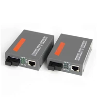 netlink htb gs 03 ab 1000mbps sc port 3km sm single fast ethernet fiber optic media converter with 1 po 1 pe for network