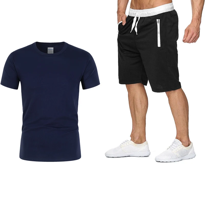 Спортивный костюм мужской из двух предметов брендовая одежда для спорта